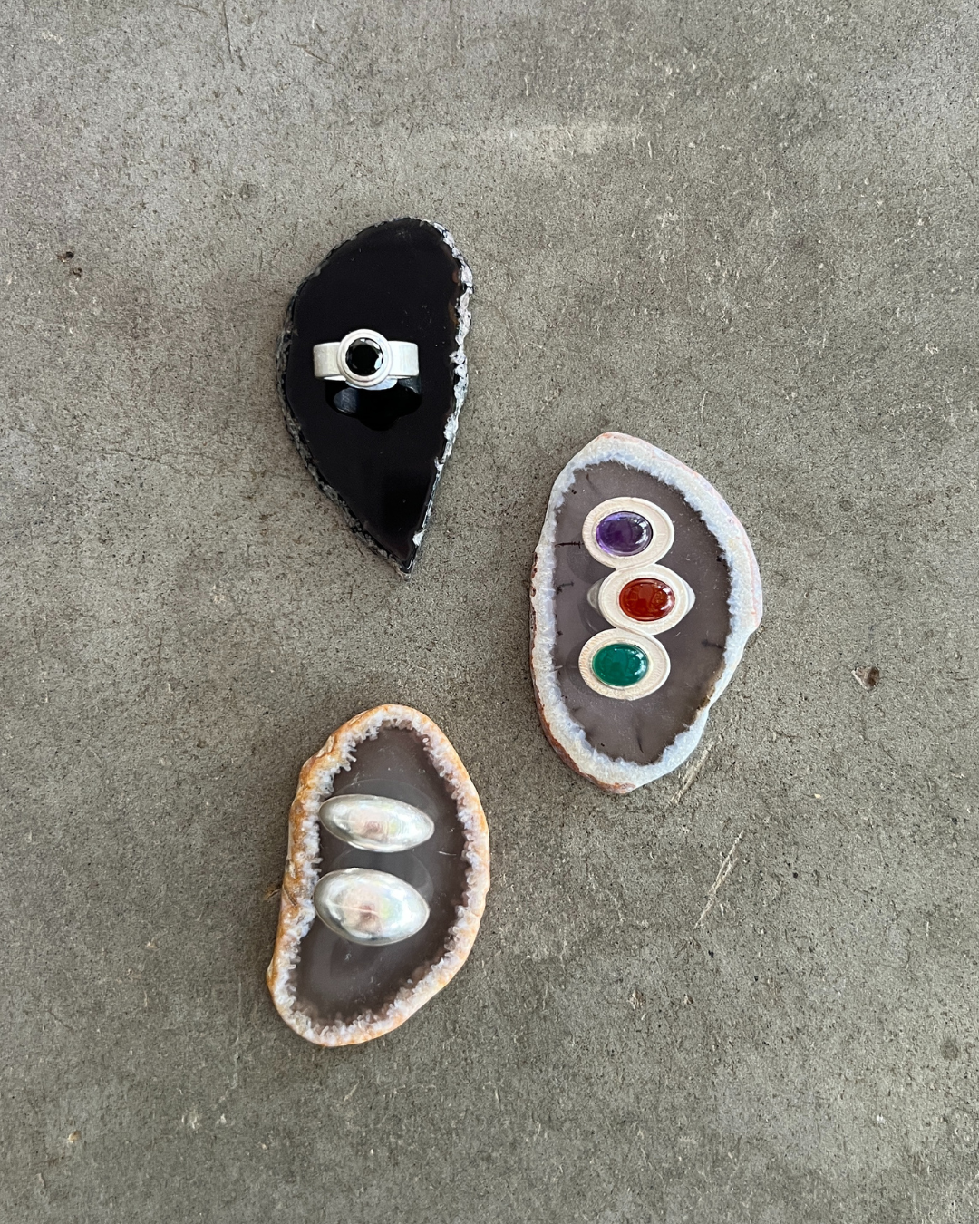 Black Onyx Pinky Ring