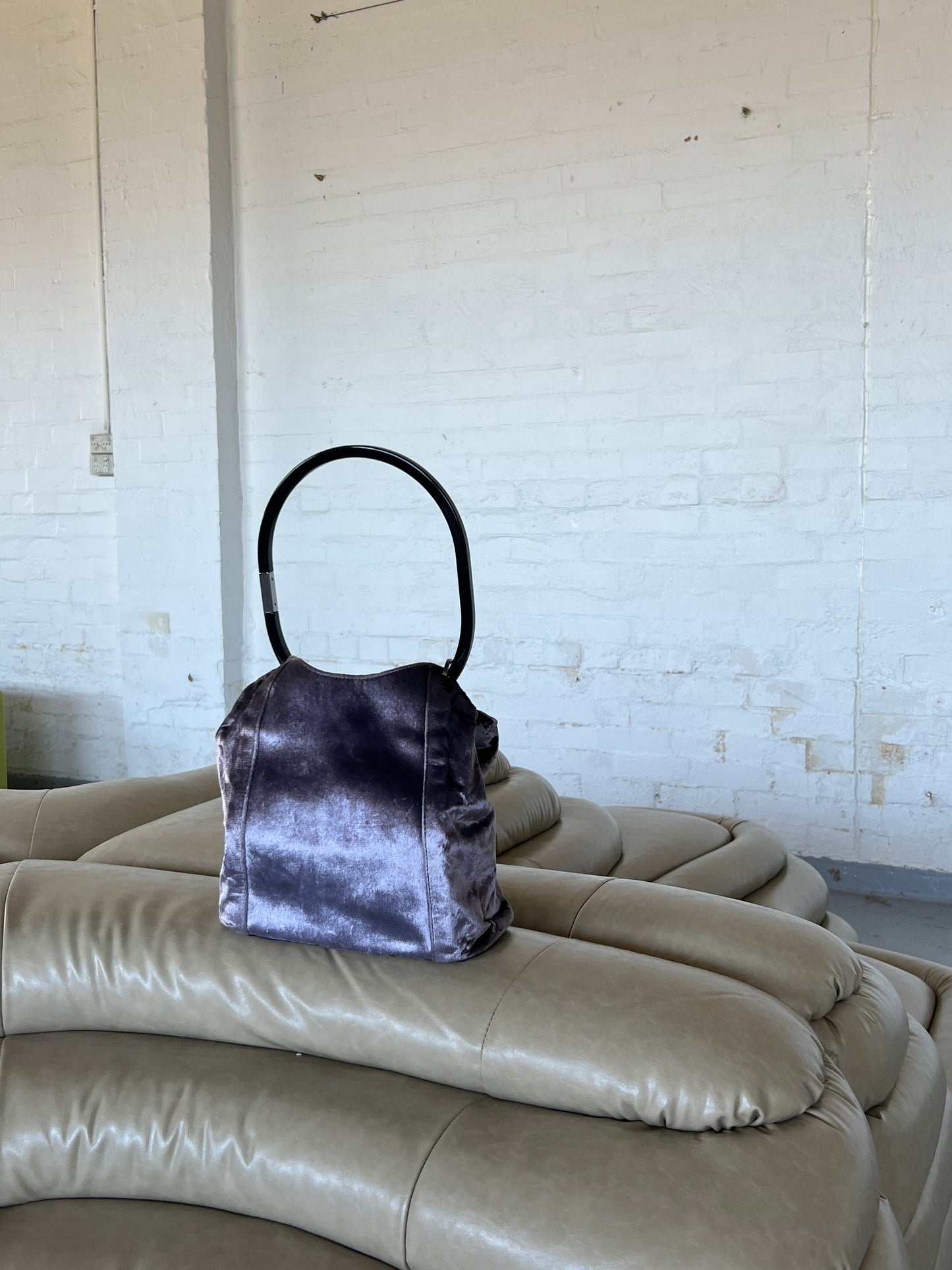 Gucci by Tom Ford 1999 Velvet Bucket Bag