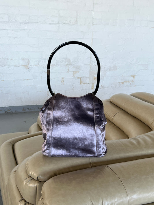 Gucci by Tom Ford 1999 Velvet Bucket Bag