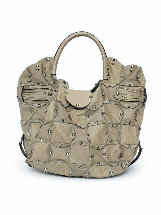Jamin Puech Paris Studded Patchwork Leather Bag