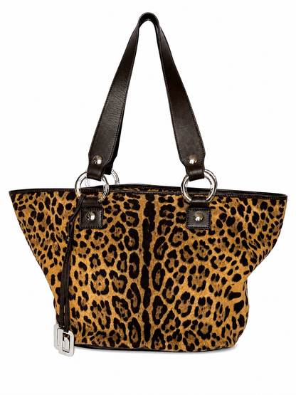 Dolce & Gabbana Leopard Terry Tote