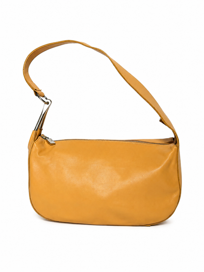 90s Furla Sculptural Hardware Shoulder Bag