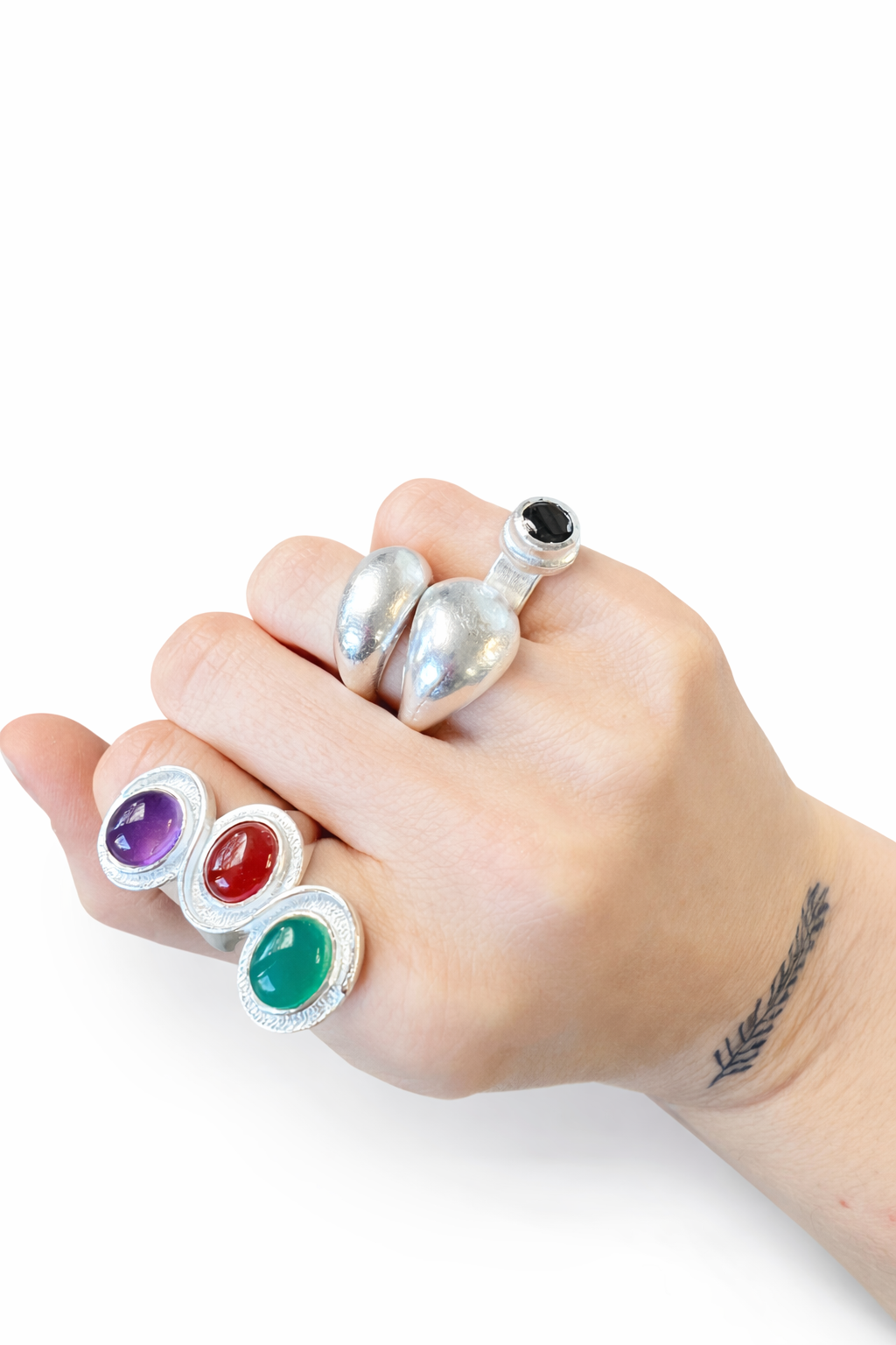 Black Onyx Pinky Ring