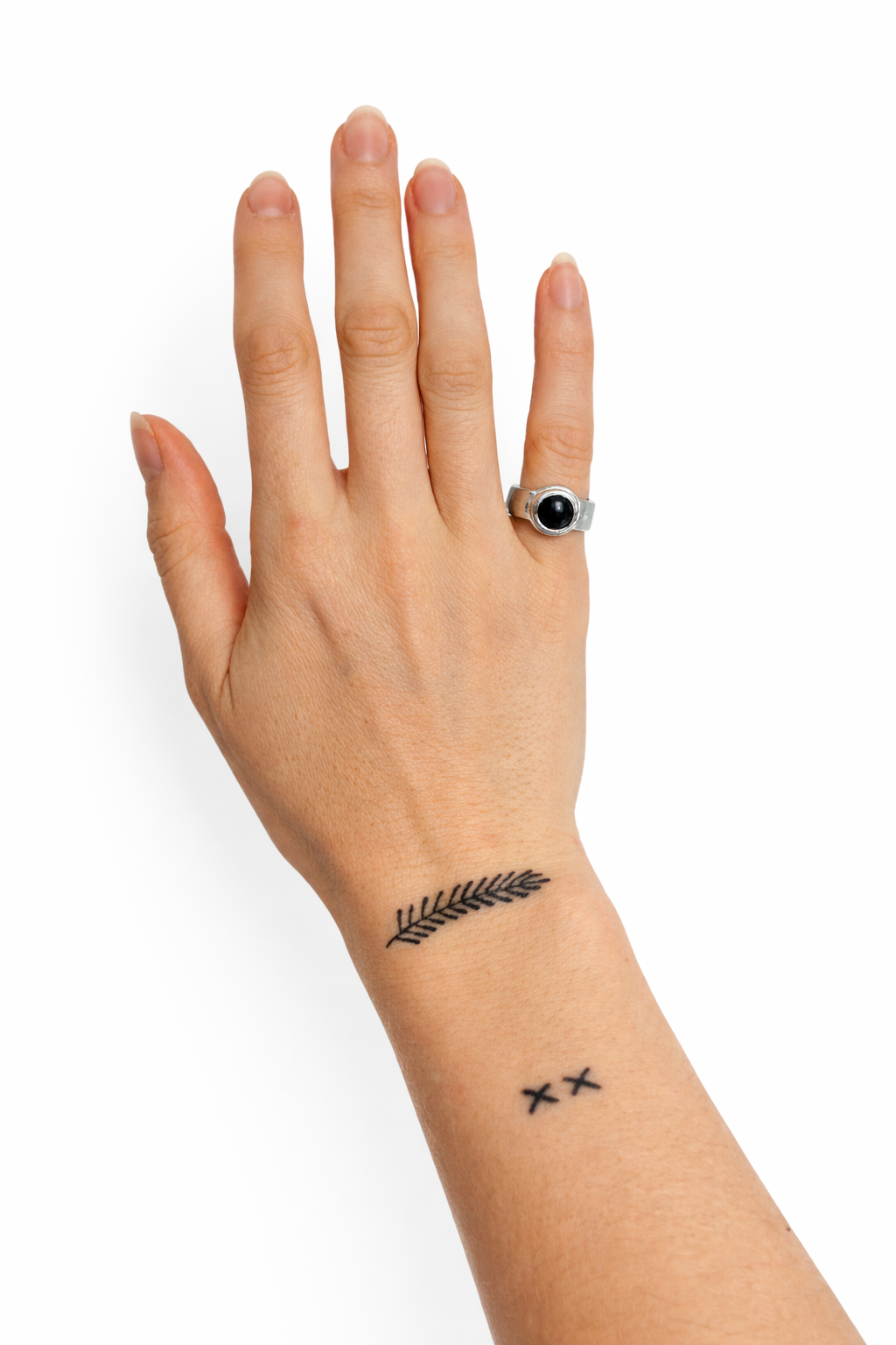 Black Onyx Pinky Ring