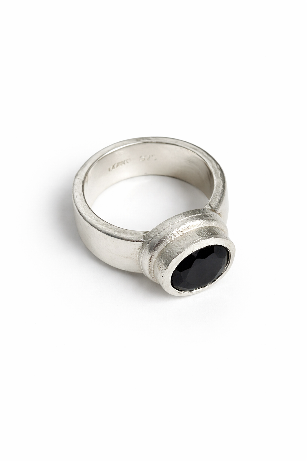 Black Onyx Pinky Ring