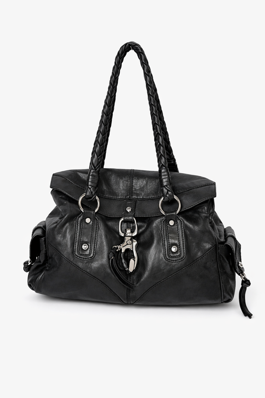 Francesco Biasia Slouchy Leather Shoulder Bag