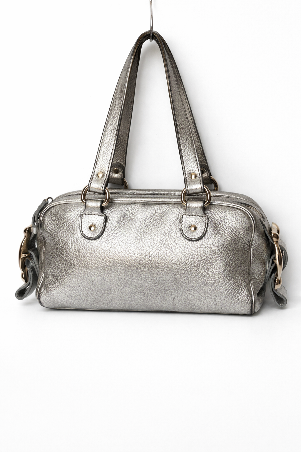 D&G Metallic Leather Mini Bag — Early 2000s