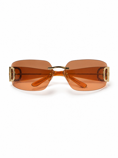 Salvatore Ferragamo Rimless Gancini Sunglasses