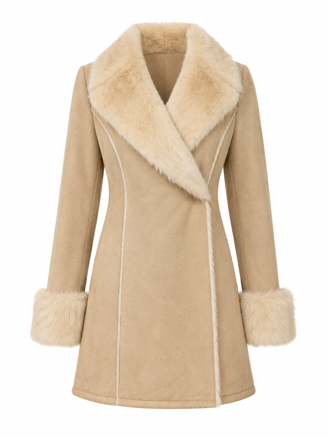 Faux Fur Coat 065 (S/M)
