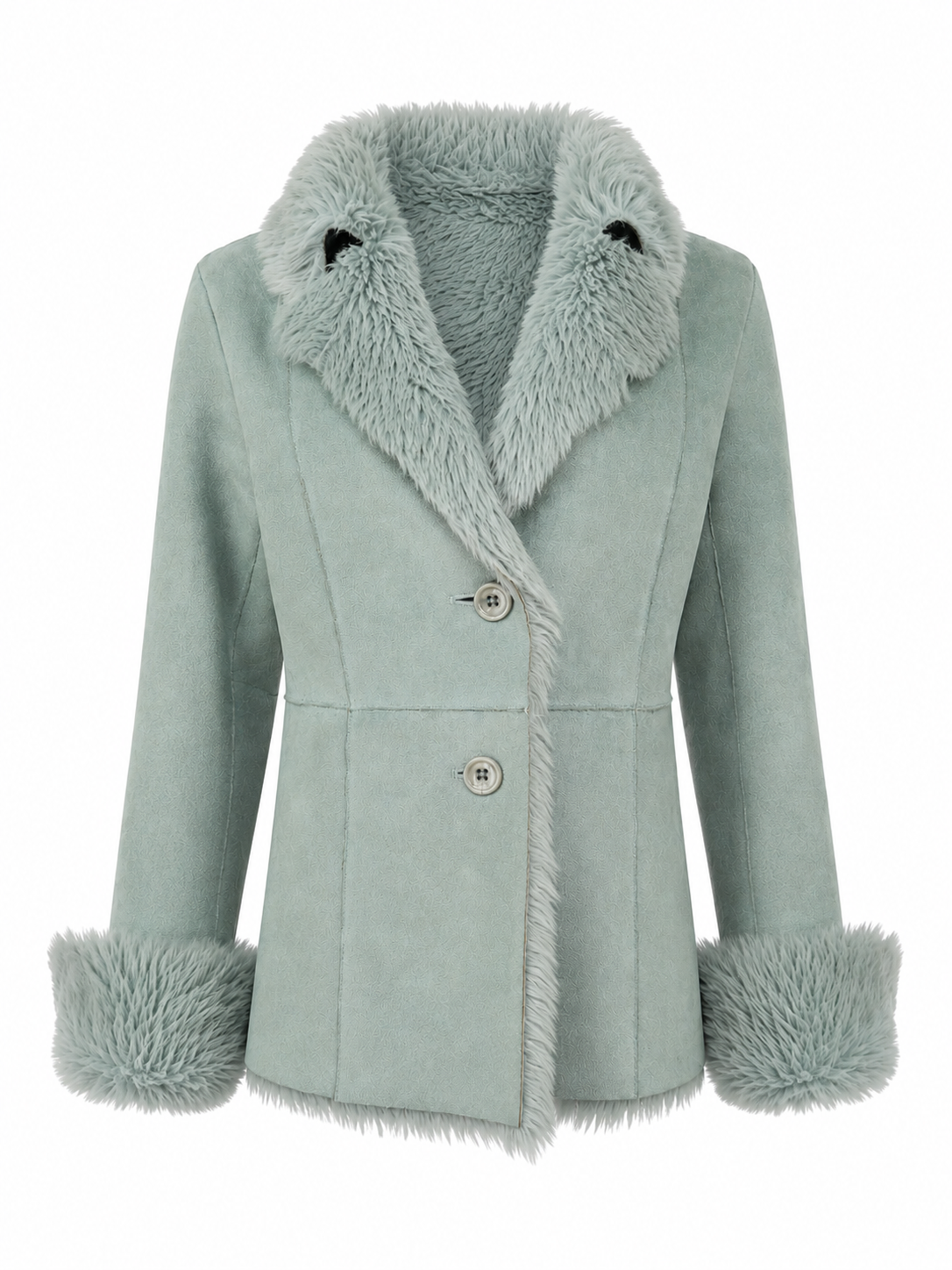 Faux Fur Coat 077 (M)