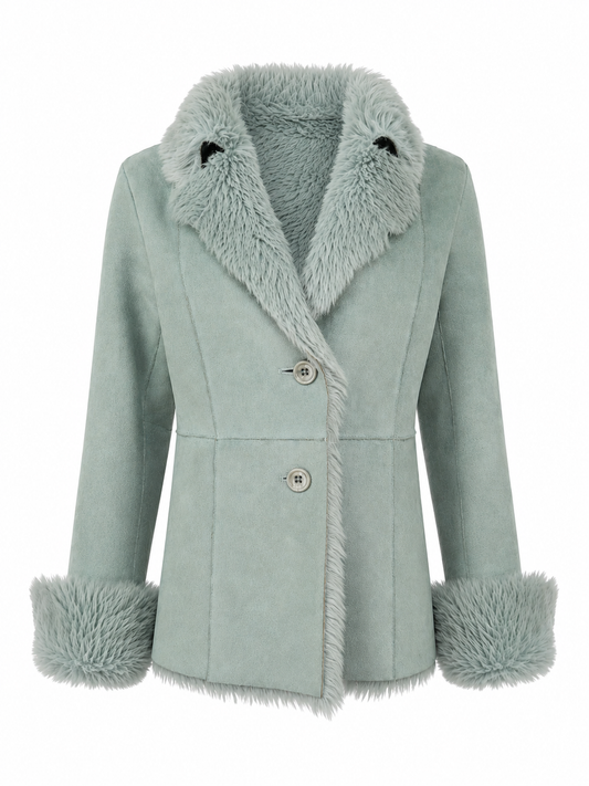 Faux Fur Coat 077 (M)