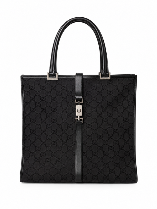 Tom Ford Era Gucci Jackie GG Canvas Tote Bag
