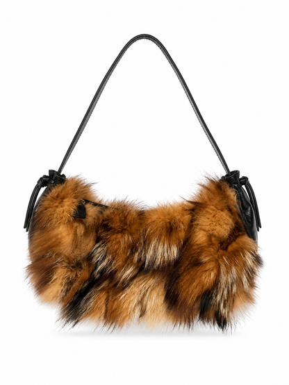 Paolo Masi Vintage Fur Shoulder Bag