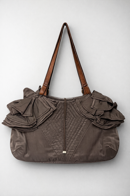 Jamin Puech Ruffle Shoulder Bag — Paris