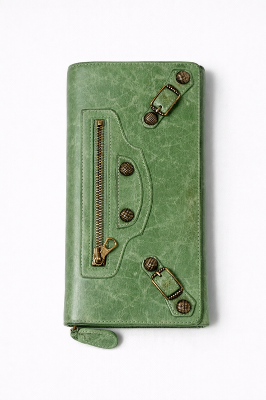 Balenciaga Classic Motorcycle Wallet