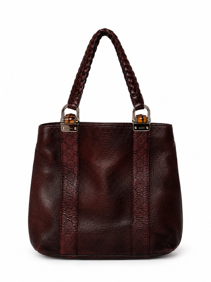Gucci Guccissima Bamboo Leather Tote