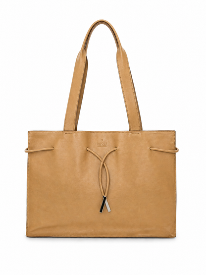 Tom Ford Gucci Camel Leather Tote Bag