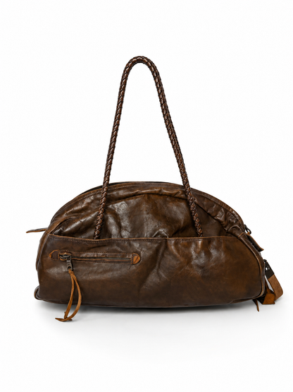 AlfredBANNISTER Patina Leather Shoulder Bag