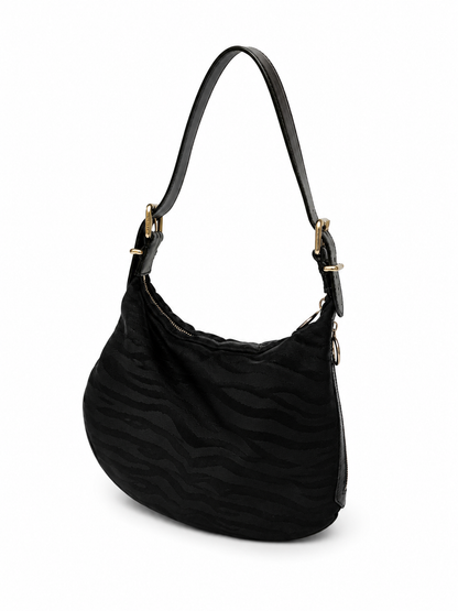 Rare Archive Fendi Zebra Oyster Nylon Bag