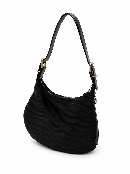 Rare Archive Fendi Zebra Oyster Nylon Bag