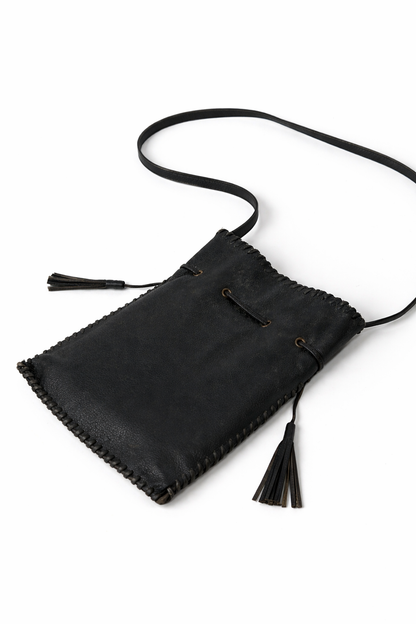 YSL Leather Tassel Bag