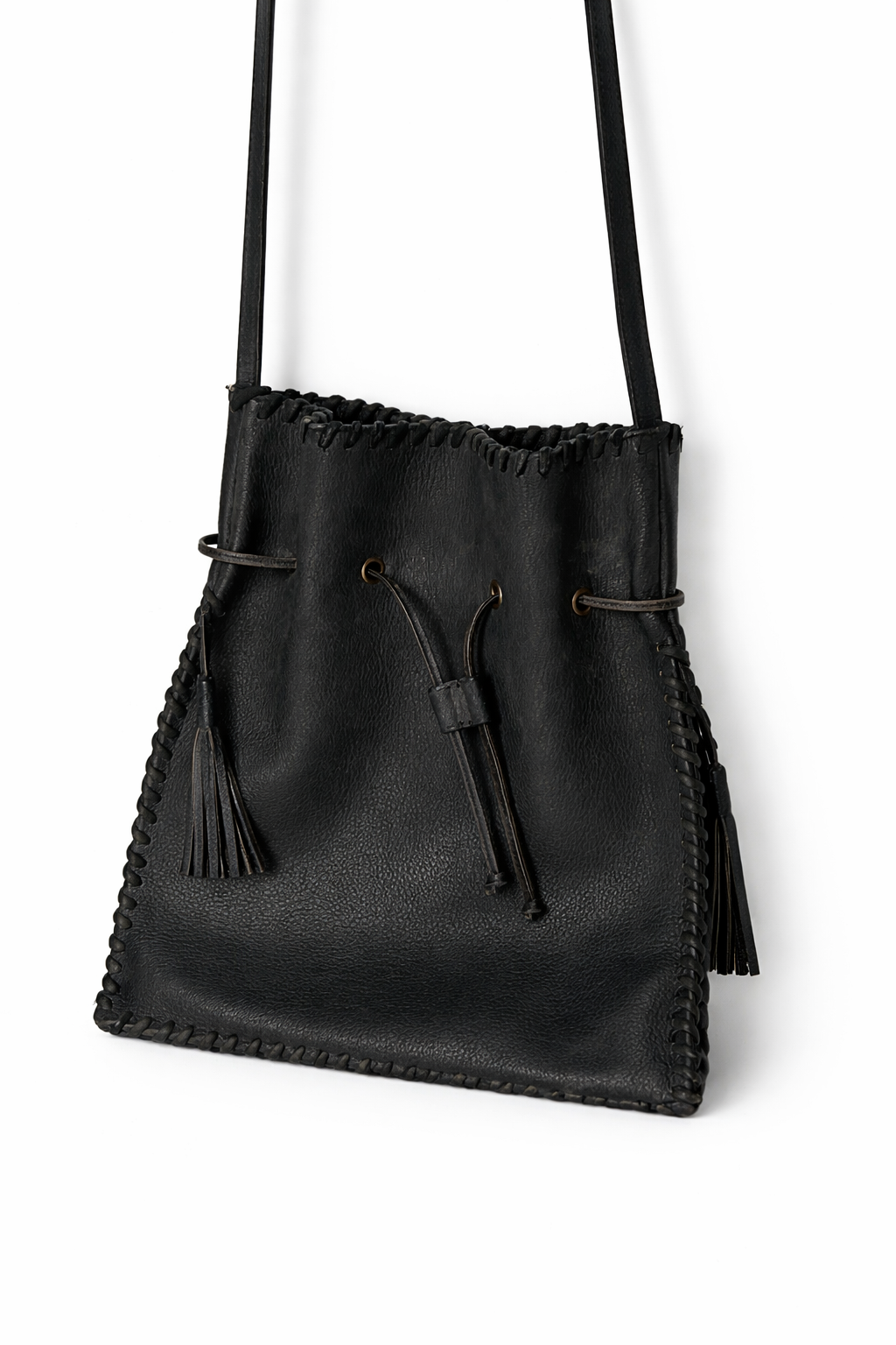YSL Leather Tassel Bag