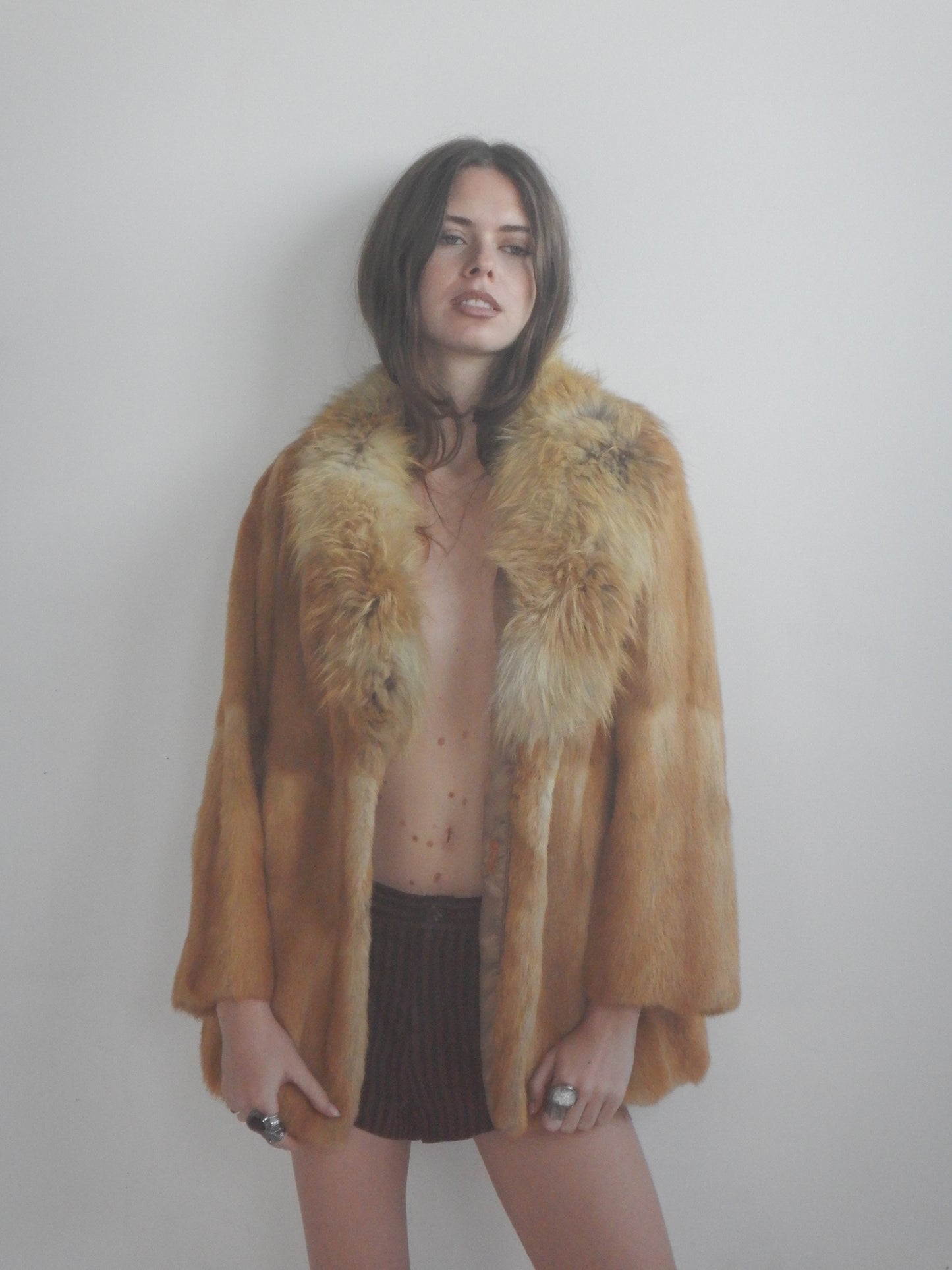 Fur Coat 002 (Size S-M)