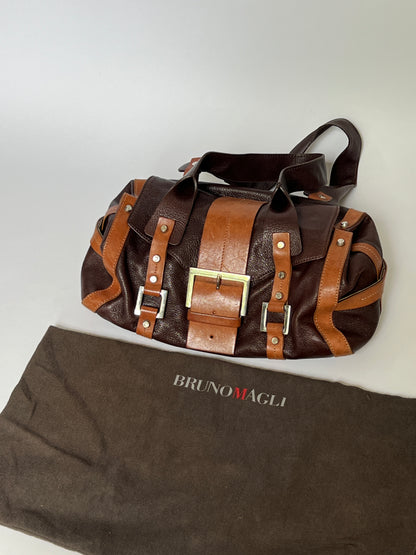 Rare Y2K Leather Buckle Bag