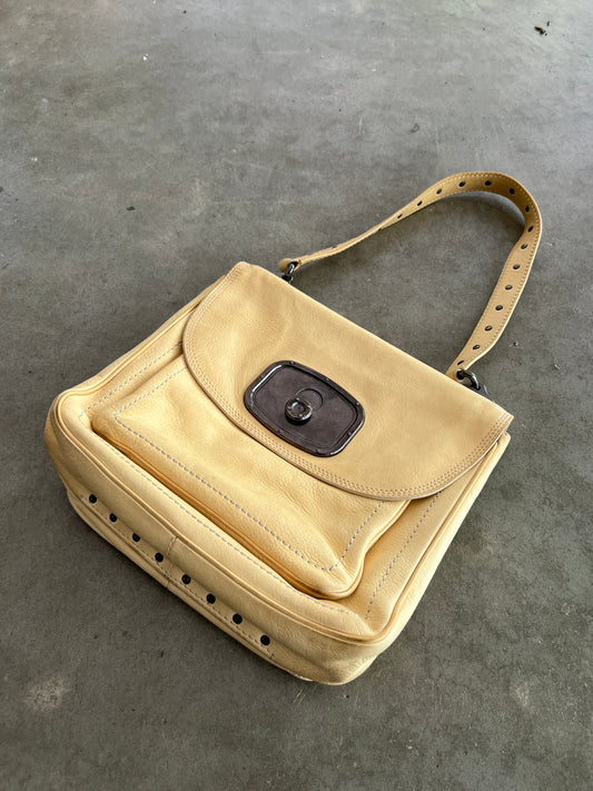 Rare Celine Leather Studded Bag