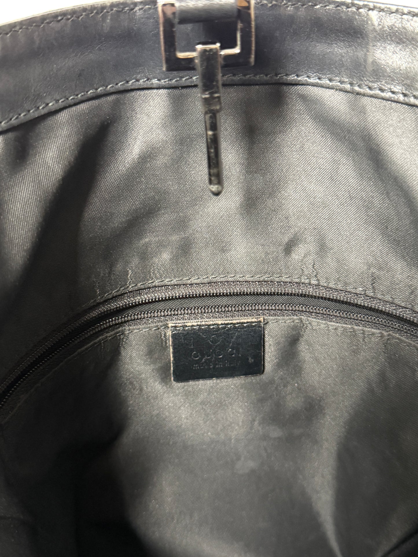 Tom Ford Era Gucci Jackie GG Suede Shoulder Bag