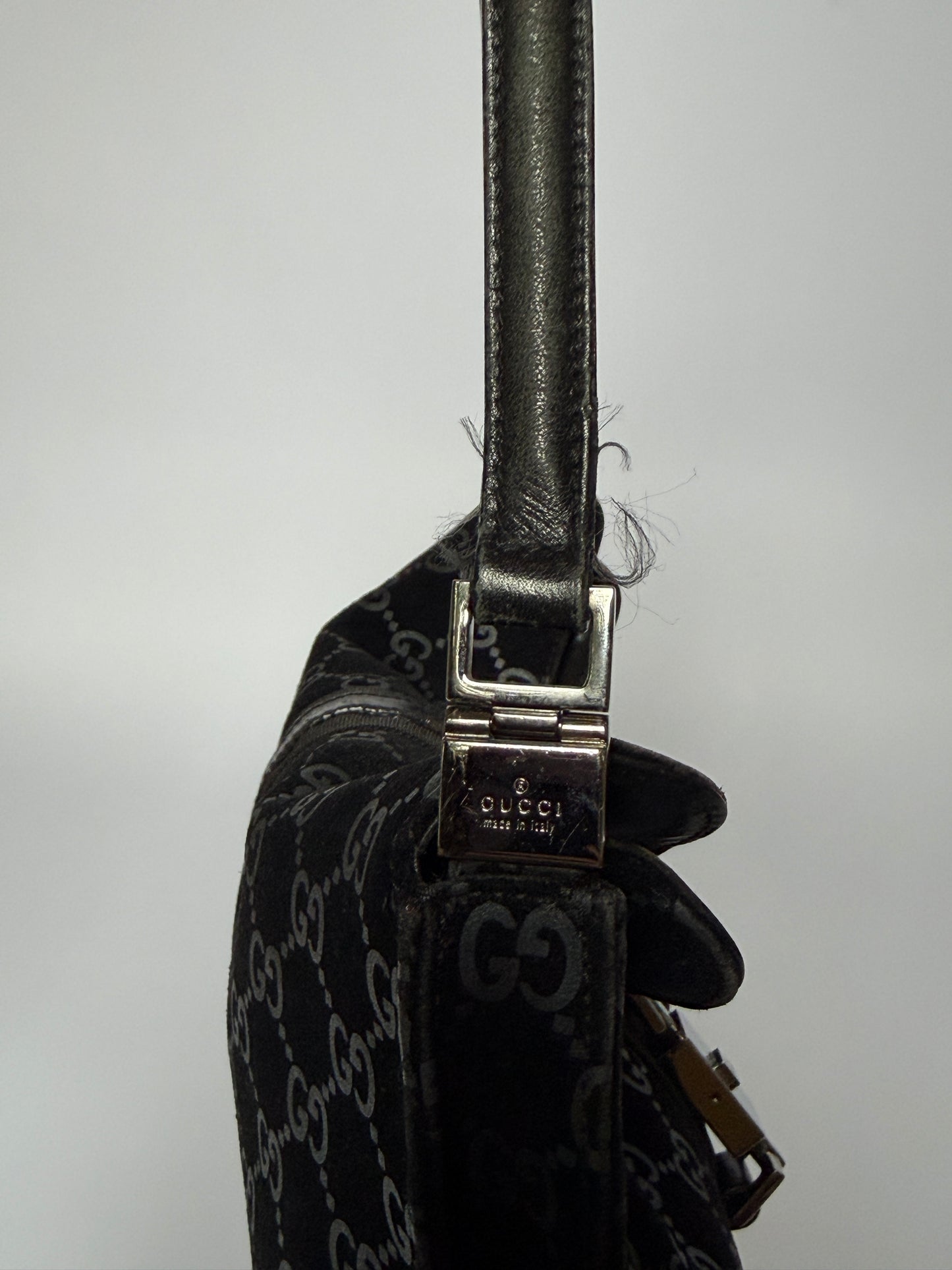 Tom Ford Era Gucci Jackie GG Suede Shoulder Bag