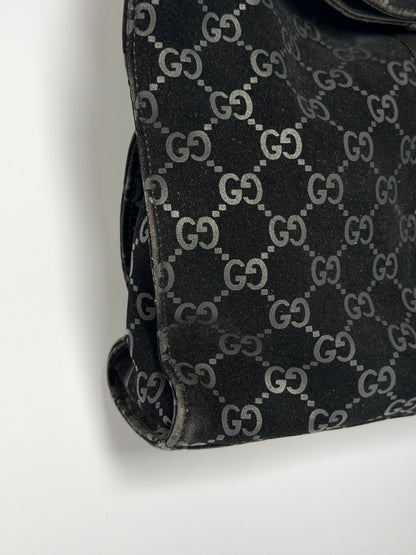 Tom Ford Era Gucci Jackie GG Suede Shoulder Bag