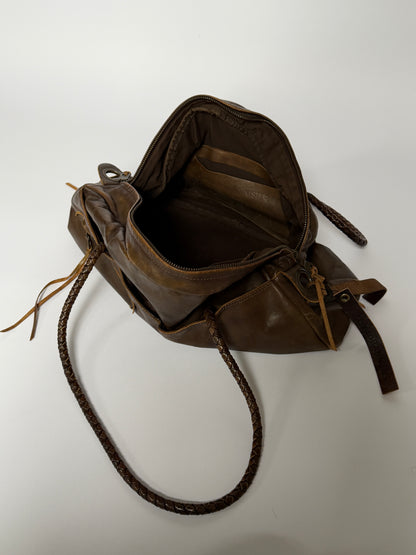 AlfredBANNISTER Patina Leather Shoulder Bag