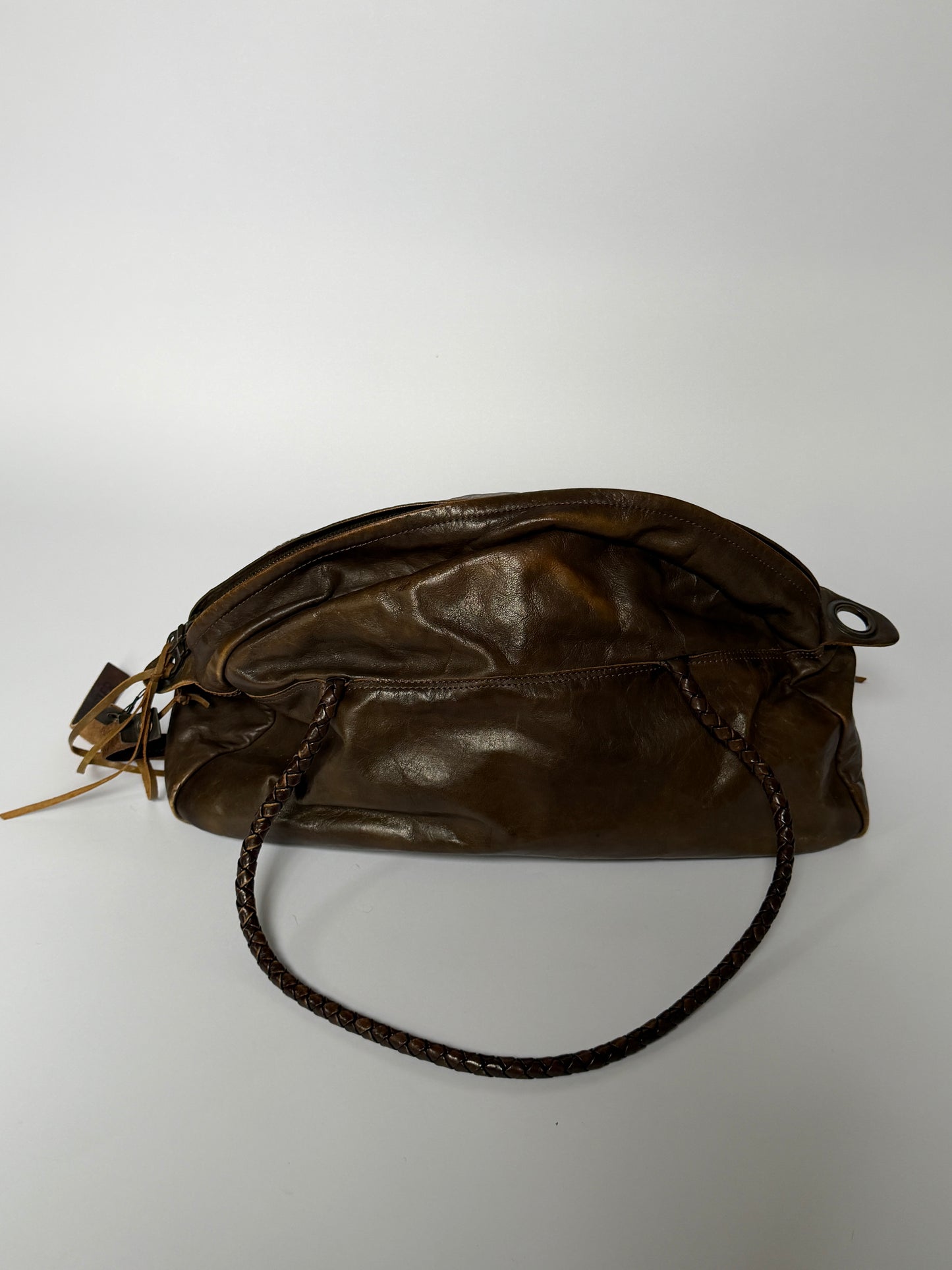 AlfredBANNISTER Patina Leather Shoulder Bag