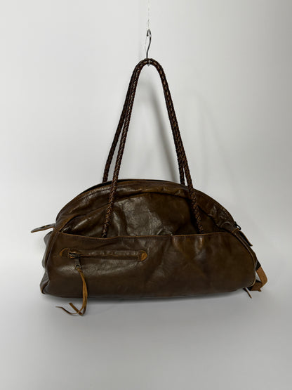 AlfredBANNISTER Patina Leather Shoulder Bag