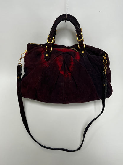 Rare Miu Miu Tie Dye Suede Bag