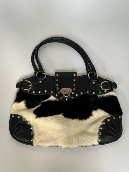 Cowhide Bag with Studs