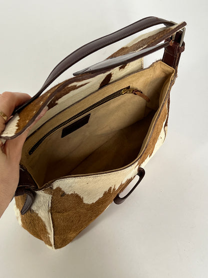 Y2K Cow Shoulder Bag