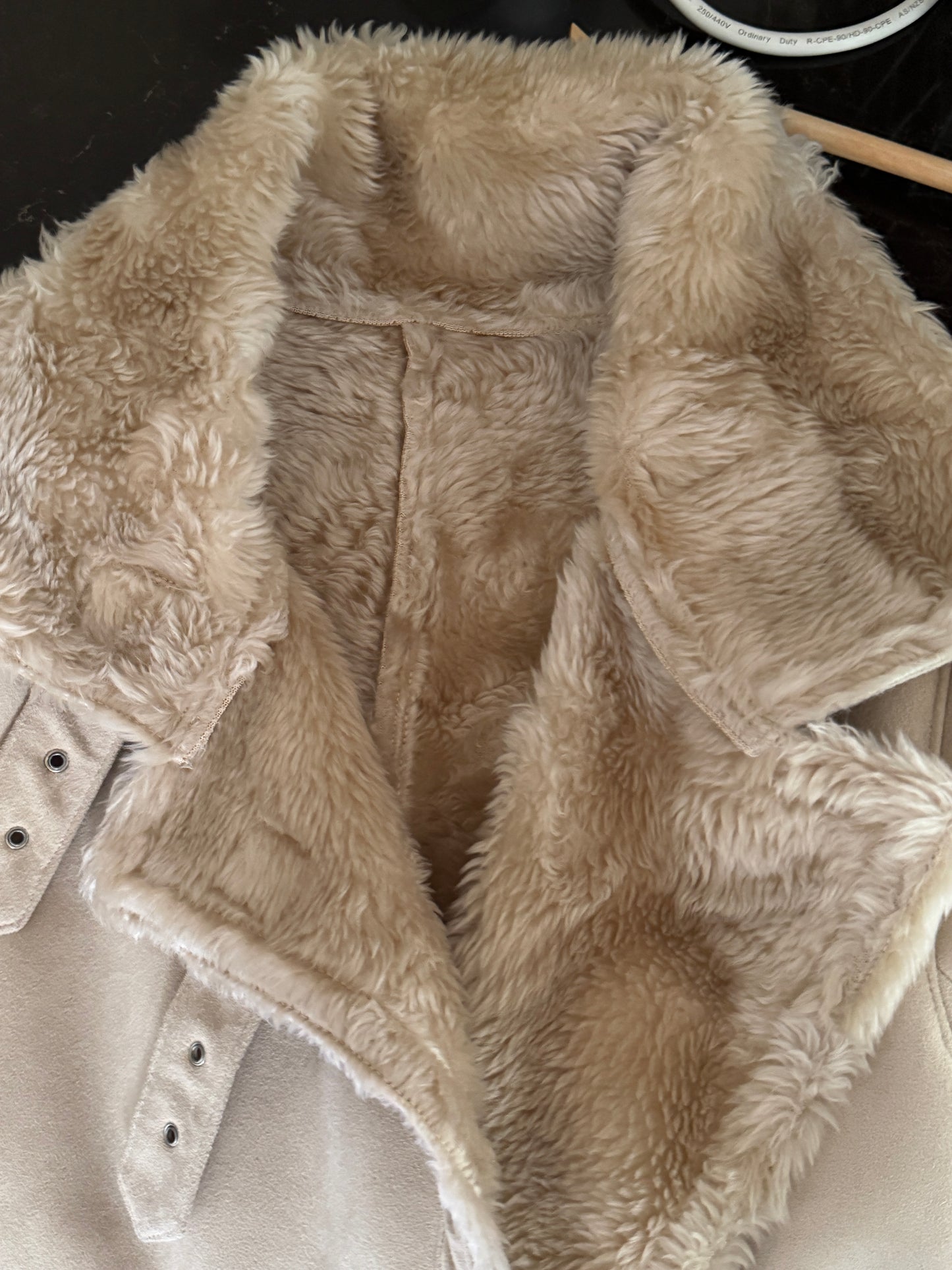 Faux Fur Coat 059 (XS)