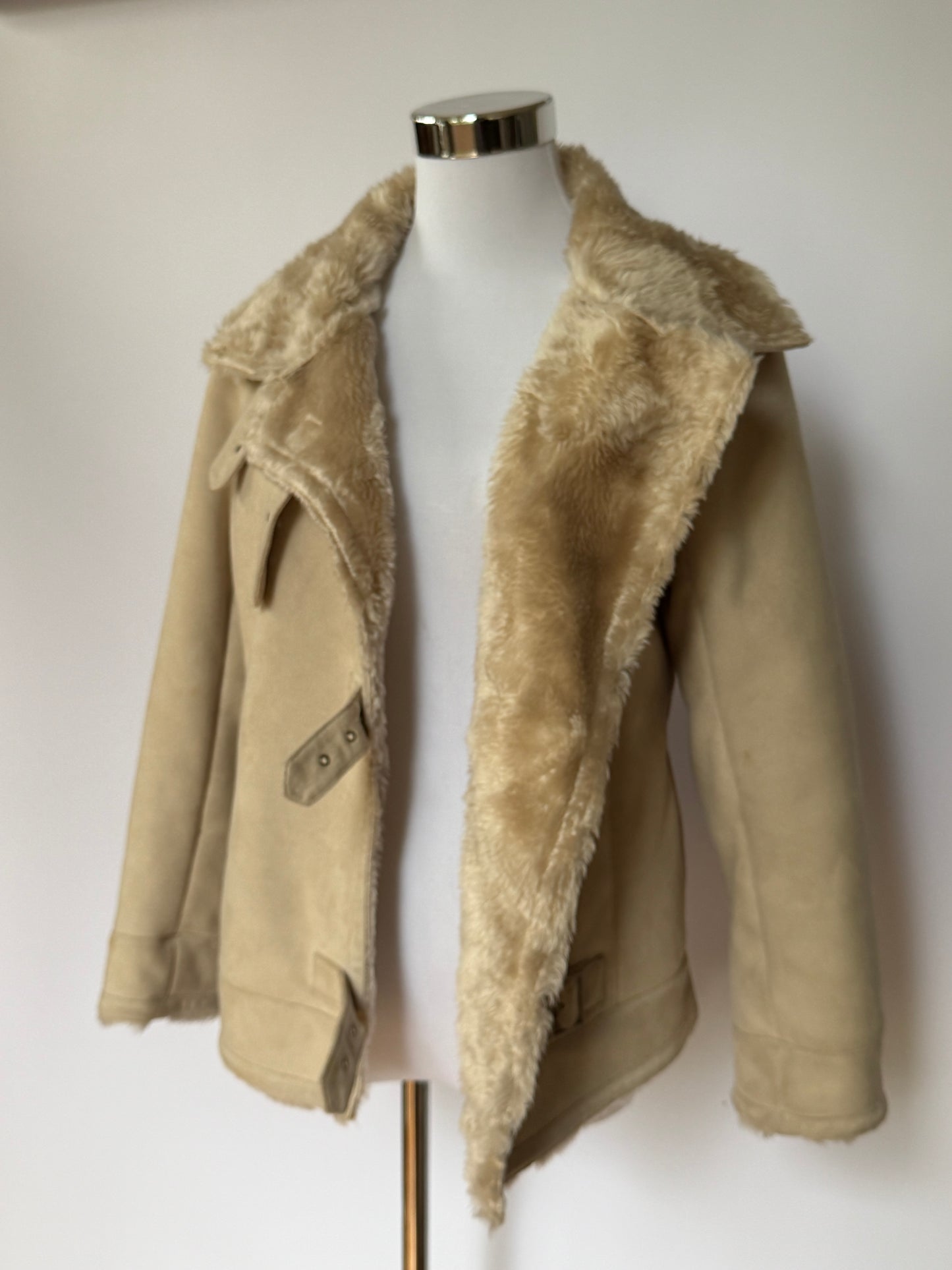 Faux Fur Coat 059 (XS)
