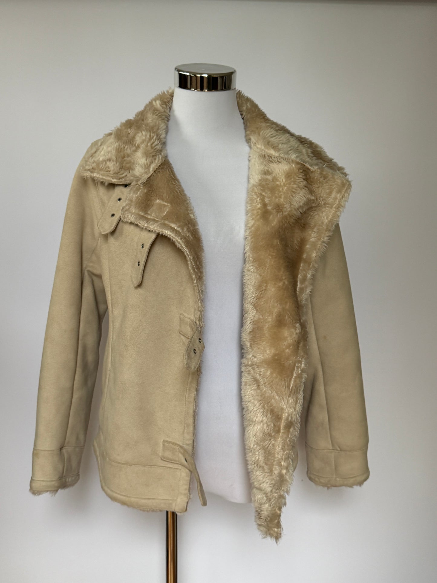Faux Fur Coat 059 (XS)