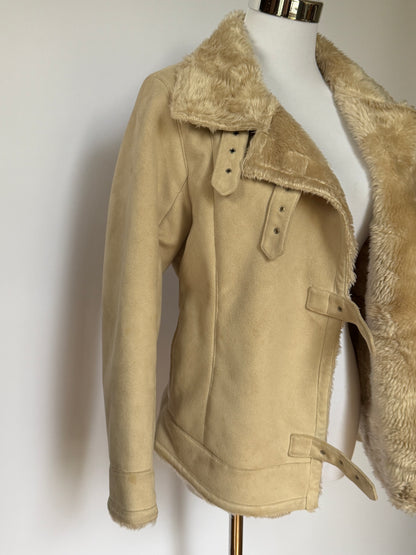 Faux Fur Coat 059 (XS)