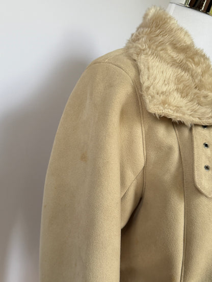 Faux Fur Coat 059 (XS)