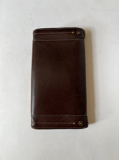 Chloé Paddington Choc Brown Leather Wallet with Padlock