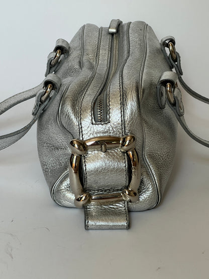 D&G Metallic Leather Mini Bag — Early 2000s