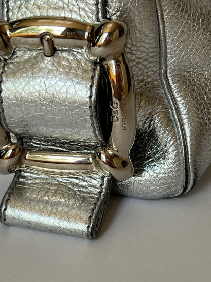 D&G Metallic Leather Mini Bag — Early 2000s