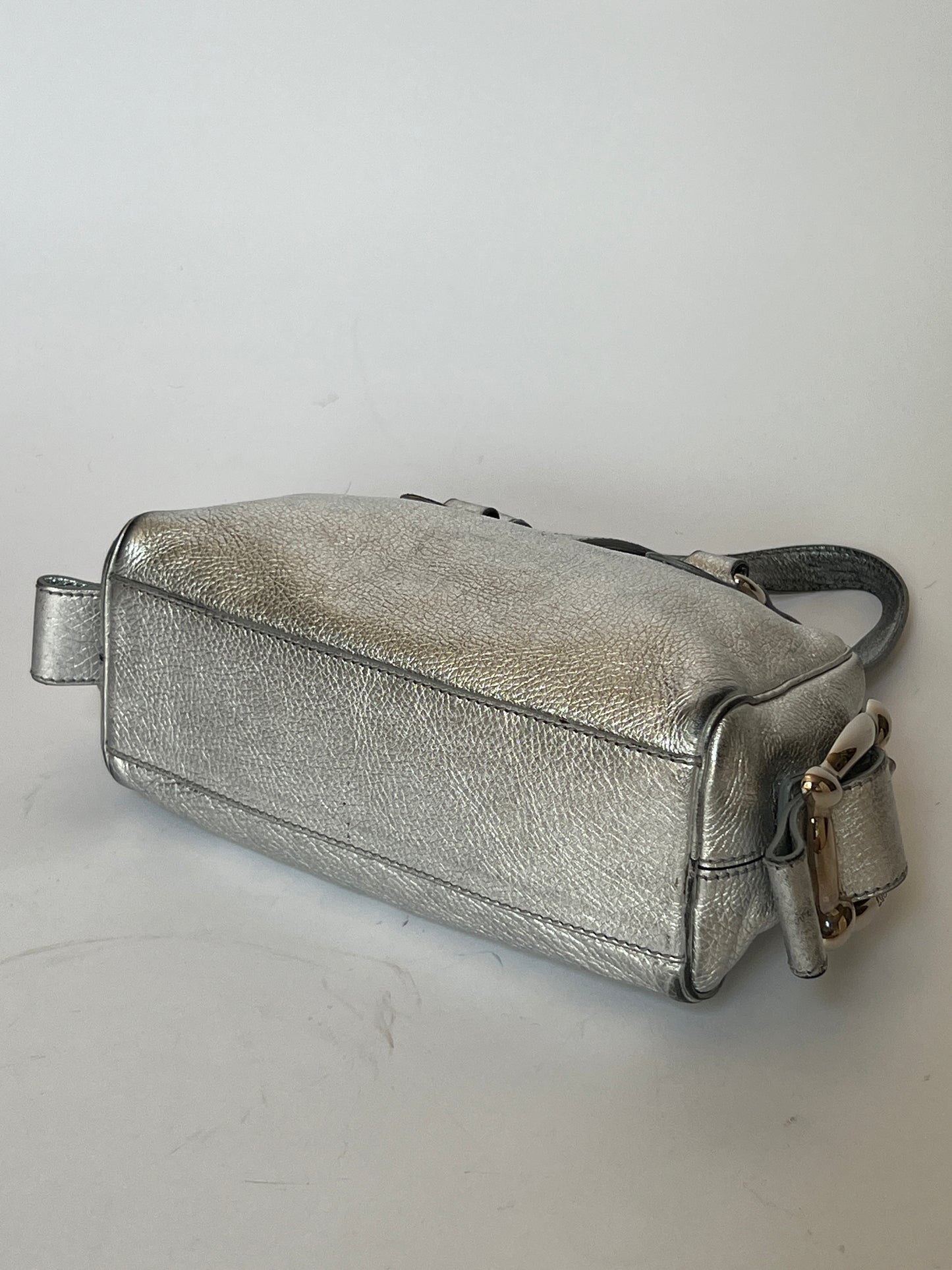 D&G Metallic Leather Mini Bag — Early 2000s