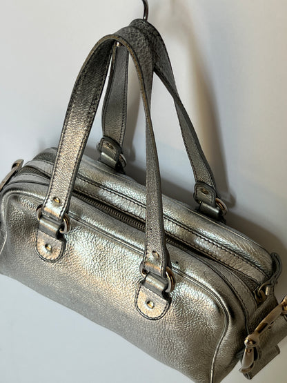 D&G Metallic Leather Mini Bag — Early 2000s