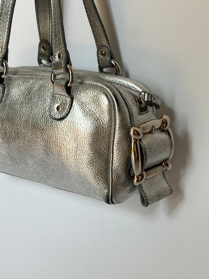 D&G Metallic Leather Mini Bag — Early 2000s