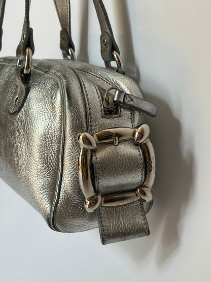 D&G Metallic Leather Mini Bag — Early 2000s